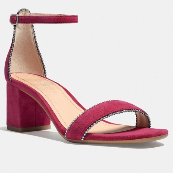 Coach Shoes - COACH Maddie Strappy Sandal Heels